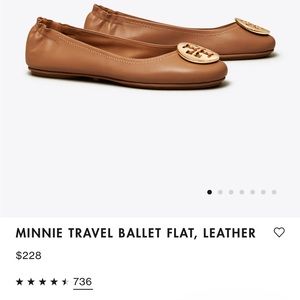 Sold - Tory Burch Leather Flats